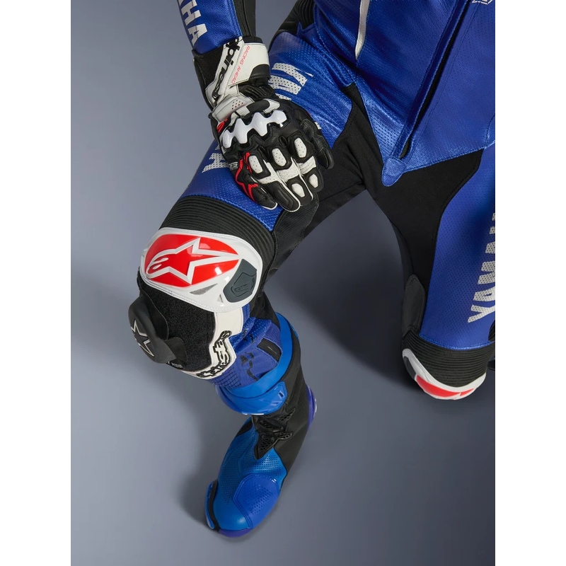 Eendelig leren motorpak Alpinestars GP-R7 YAMAHA GYTR TECH-AIR collectie compatibel blauw-zwart-wit-rood