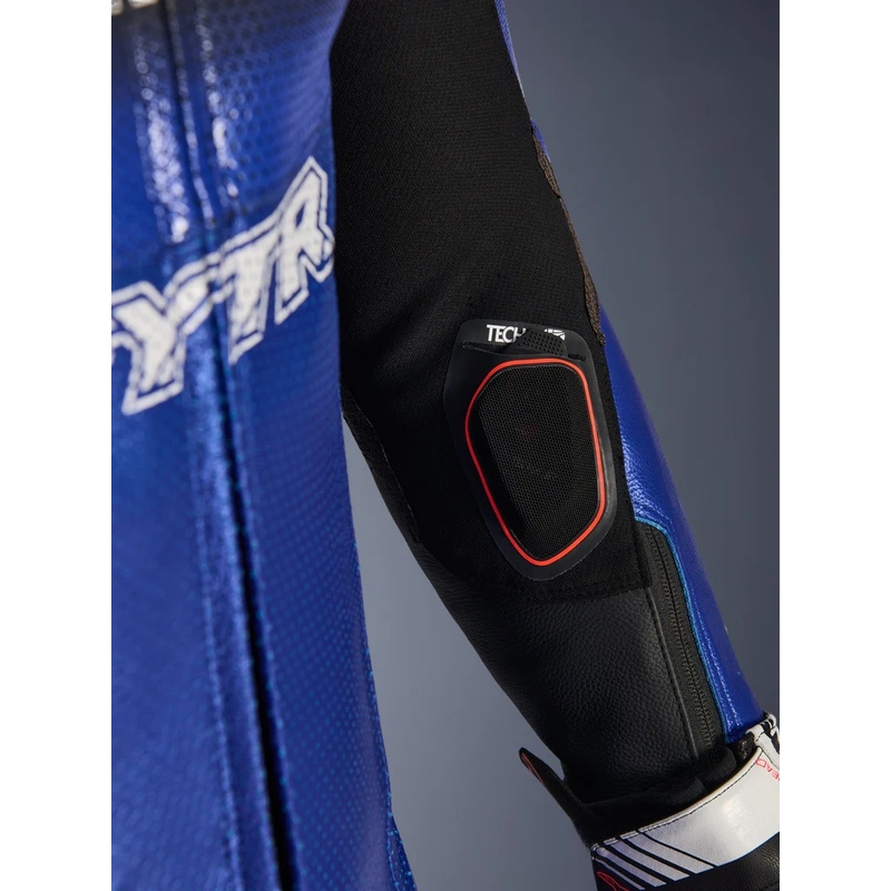 Eendelig leren motorpak Alpinestars GP-R7 YAMAHA GYTR TECH-AIR collectie compatibel blauw-zwart-wit-rood