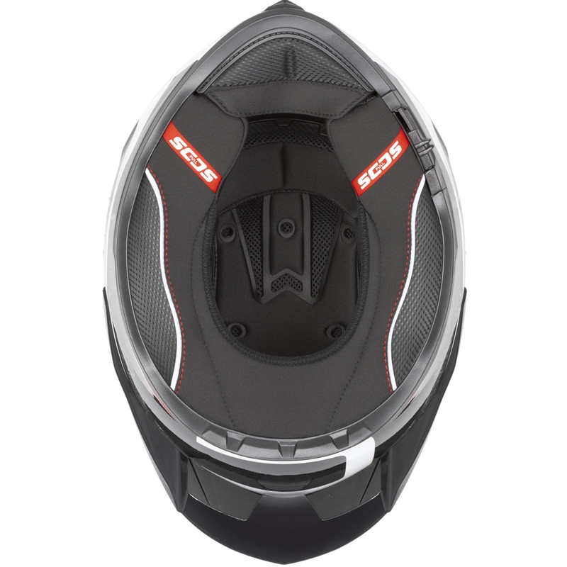 Cassida Integral GTS 2.1 Mega integraal motorhelm zwart-fluor geel-wit