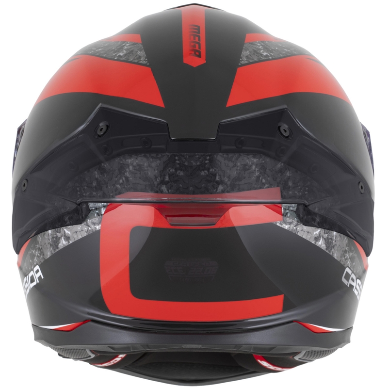 Cassida Integral GTS 2.1 Mega integraal motorhelm zwart-rood-wit