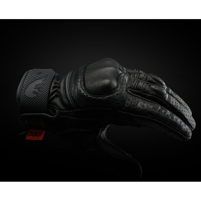 Furygan LR Jet Vented D3O® Evo motorhandschoenen zwart
