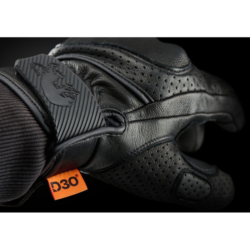 Furygan LR Jet Vented D3O® Evo motorhandschoenen zwart
