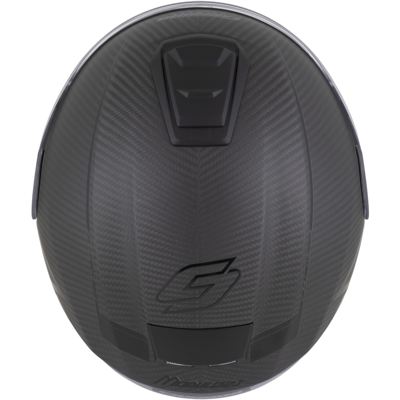 Opklapbare motorhelm Cassida Modulo 2.1 Plus Carbon BlackOut matzwart