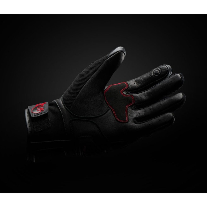 Furygan Volt EVO motorhandschoenen zwart-wit-rood