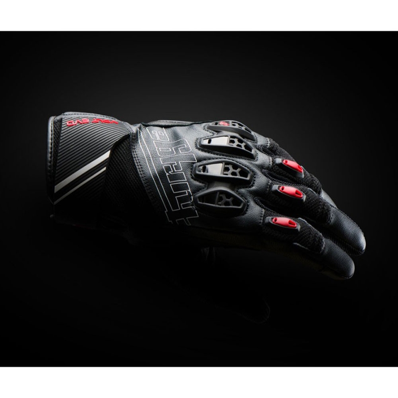 Furygan Volt EVO motorhandschoenen zwart-wit-rood