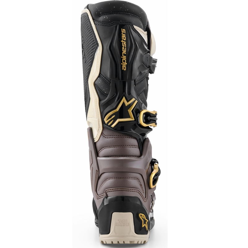 Alpinestars TECH 7 Enduro Drystar motorlaarzen zwart-donkergrijs-goud
