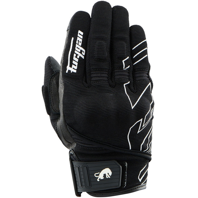 Furygan Jet Neon D3O® Evo dames motorhandschoenen zwart-wit
