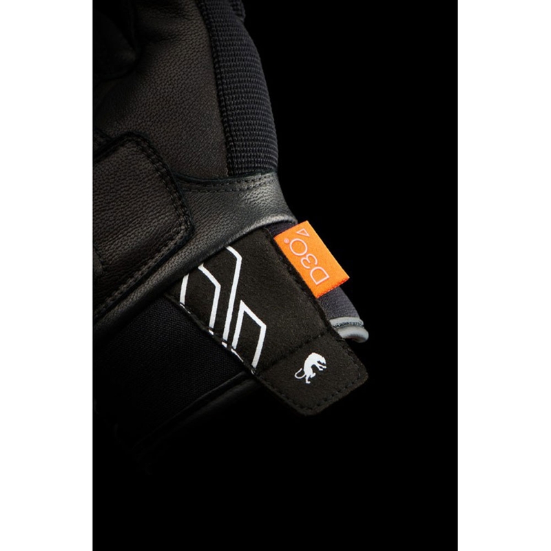 Furygan Jet Neon D3O® Evo dames motorhandschoenen zwart-wit