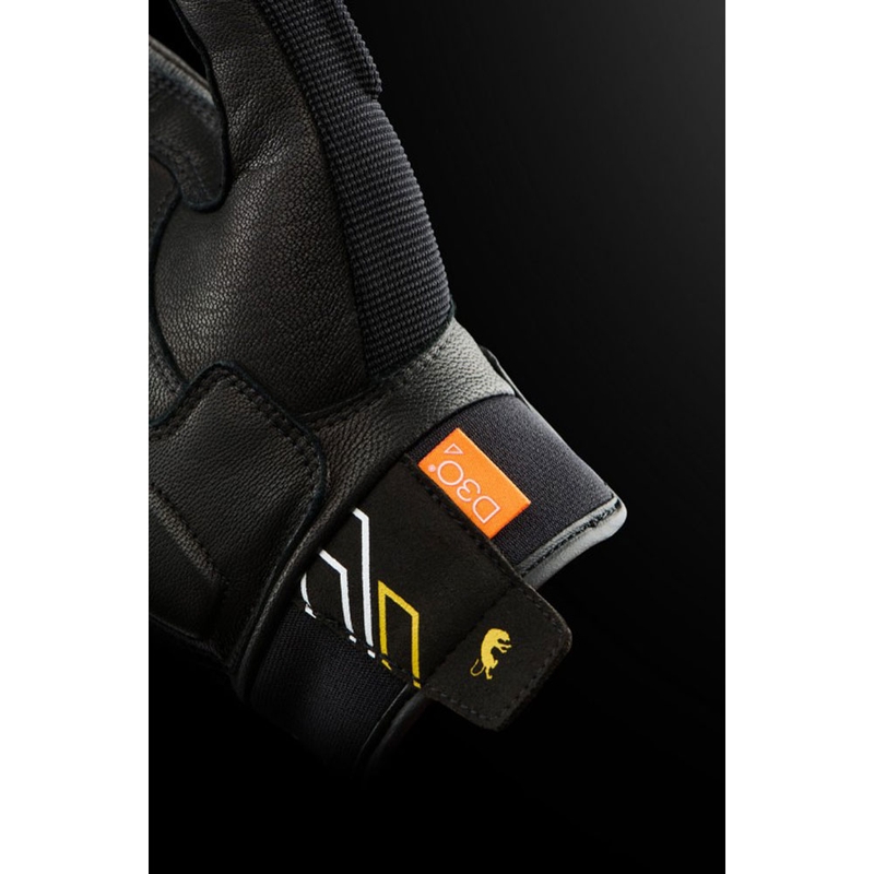 Furygan Jet Neon D3O® Evo dames motorhandschoenen zwart-goud