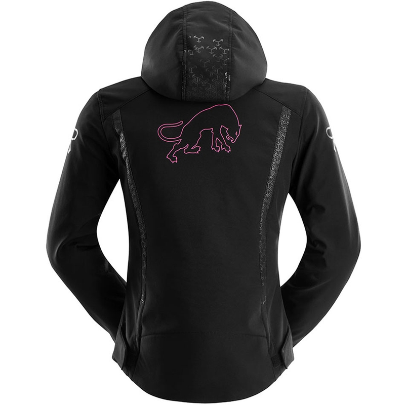 Furygan Skye dames motorjas zwart-roze