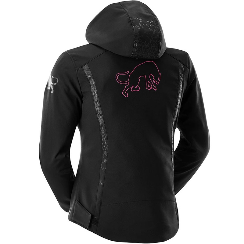 Furygan Skye dames motorjas zwart-roze