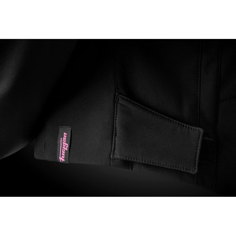 Furygan Skye dames motorjas zwart-roze