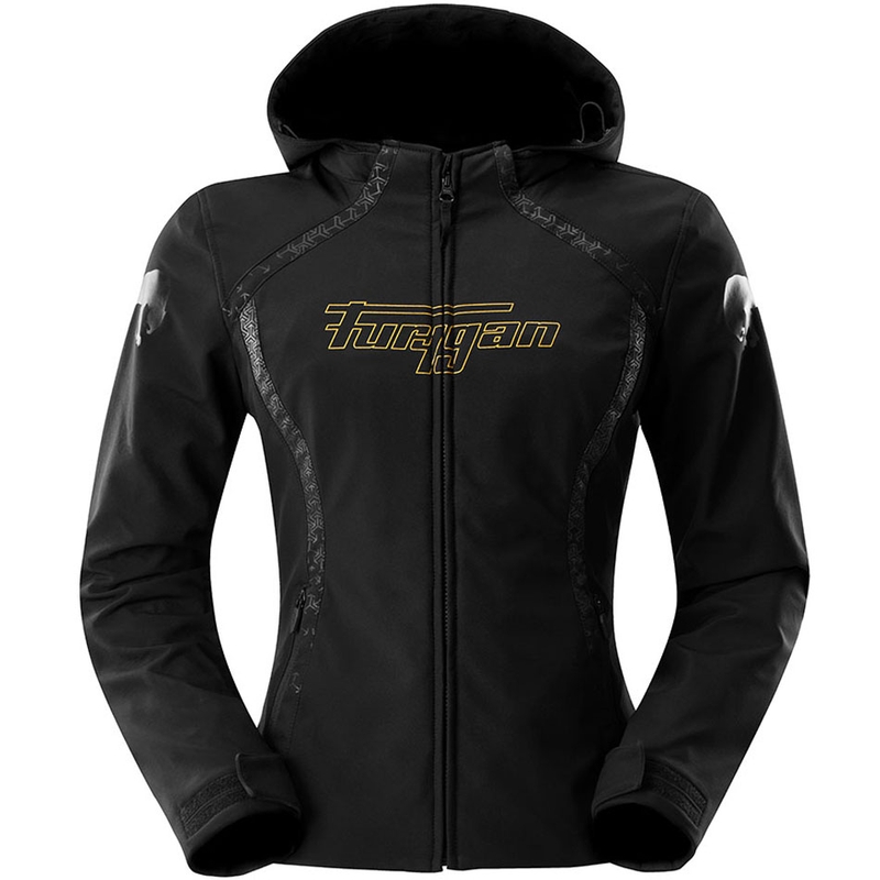 Furygan Skye dames motorjas zwart-goud