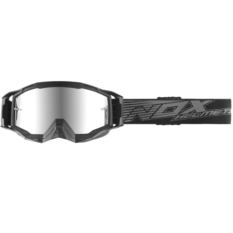 NOX Spectre motorcrossbril zwart-grijs