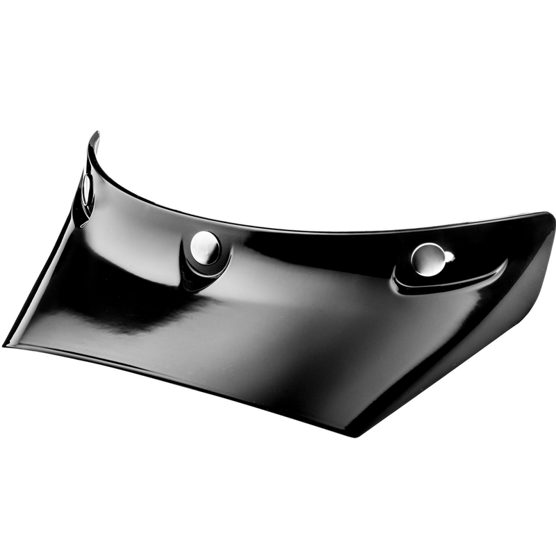 Vizier voor motorhelmen NOX Premium Seventy II glanzend zwart