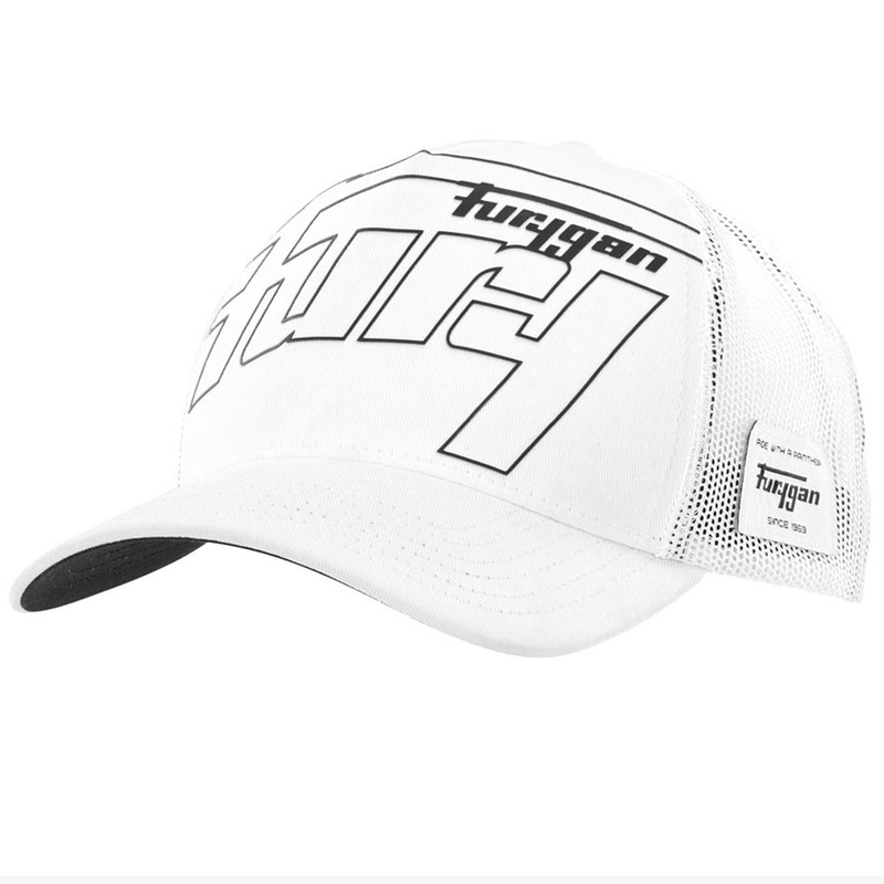 Furygan Trucker Rage pet wit-zwart