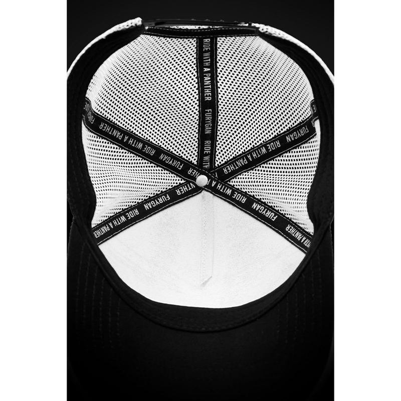 Furygan Trucker Rage pet wit-zwart