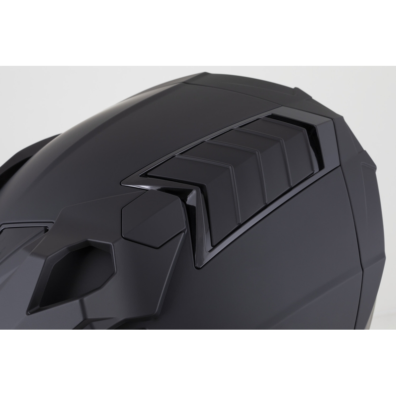 Enduro motorhelm ZED XD1 matzwart-rood