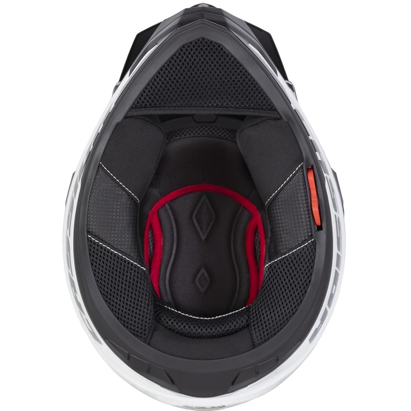 Enduro motorhelm Cassida Tour 2.0 Crew matzwart-blauw
