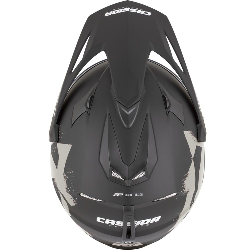 Enduro motorhelm Cassida Tour 2.0 Crew matzwart-zand