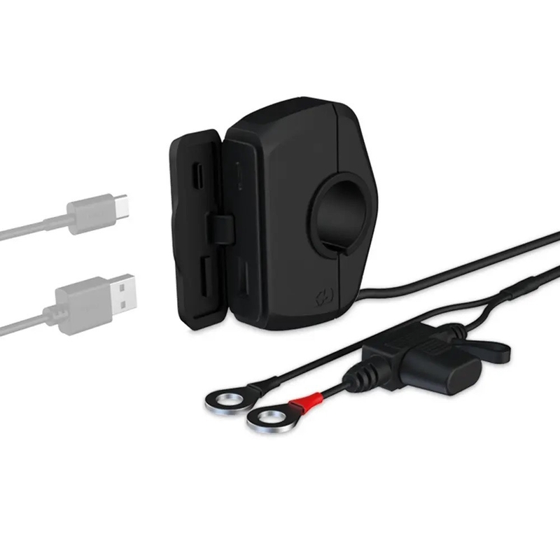 Oxford slanke USB-C en USB-A-aansluiting, zwart