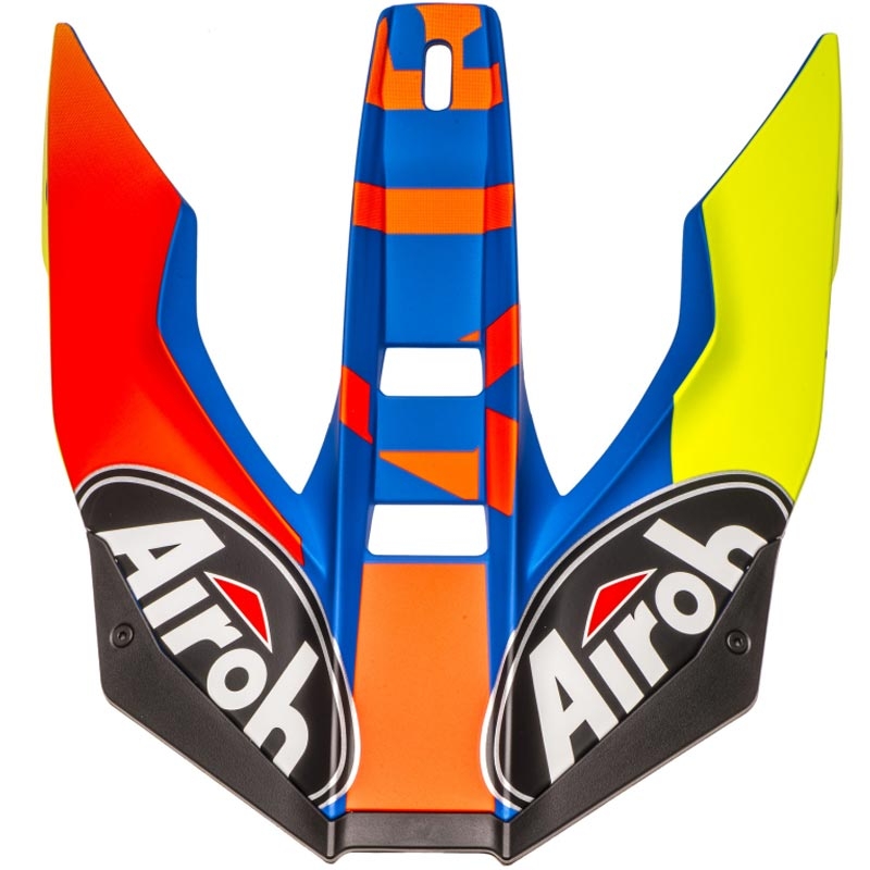 Vizier voor motorhelmen Airoh Twist 2.0 Lift mat cyaan