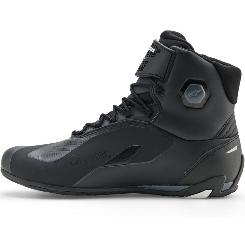 Alpinestars Faster-4 Drystar motorlaarzen zwart-donkergrijs-wit