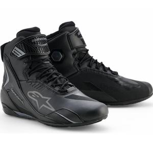 Alpinestars Faster-4 Drystar motorlaarzen zwart-donkergrijs