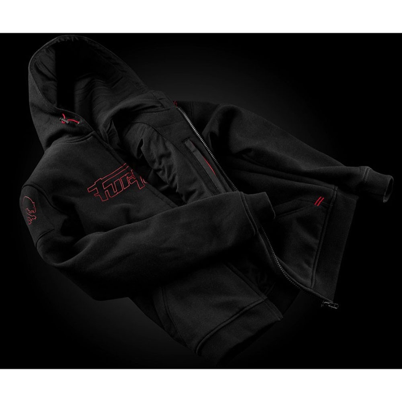 Furygan Livio X Kevlar® motorjas zwart-rood
