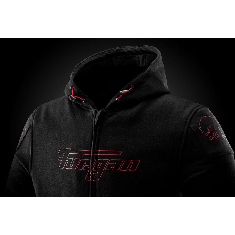 Furygan Livio X Kevlar® motorjas zwart-rood