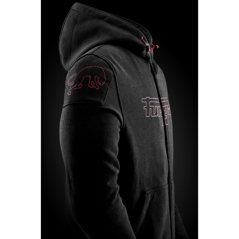 Furygan Livio X Kevlar® motorjas zwart-rood