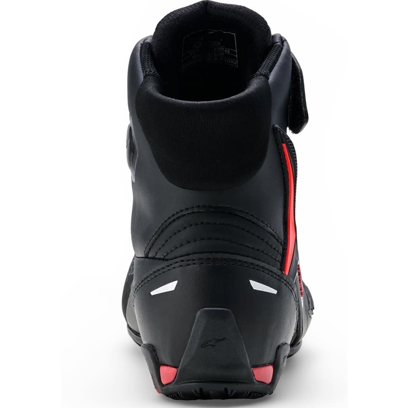 Alpinestars Faster-4 Drystar motorlaarzen zwart-fluorrood