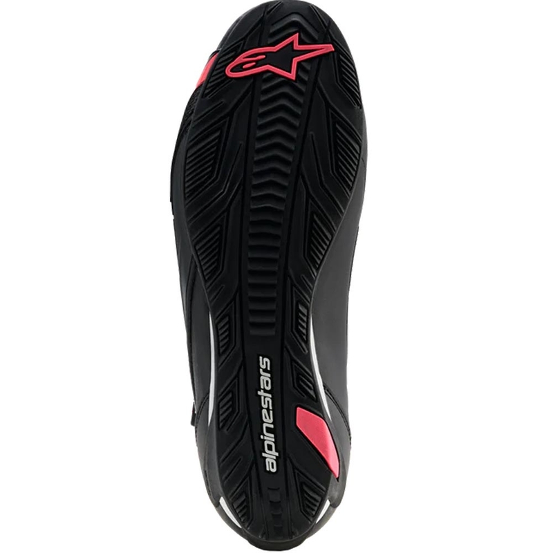 Alpinestars Stella Faster-4 Drystar motorlaarzen voor dames, zwart-grijs-rood