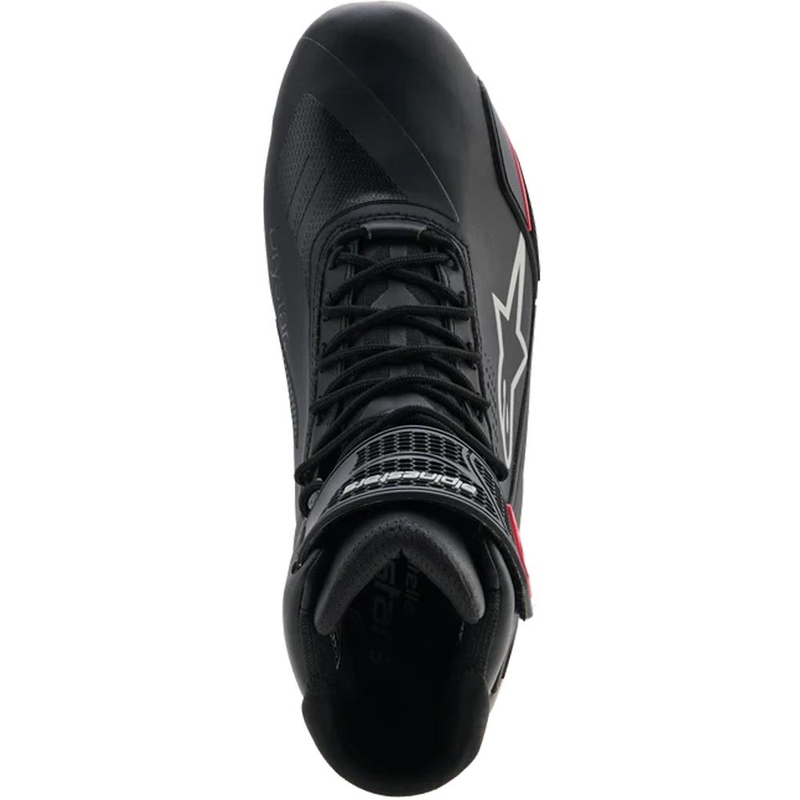 Alpinestars Stella Faster-4 Drystar motorlaarzen voor dames, zwart-grijs-rood