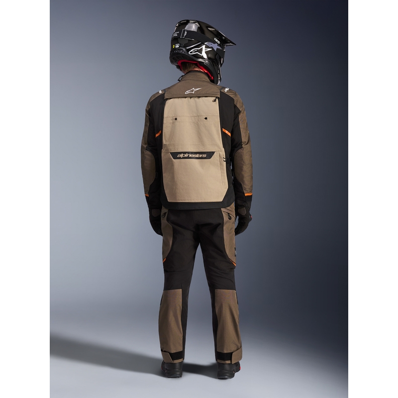 Alpinestars Cusco Drystar motorjas bruin-zwart