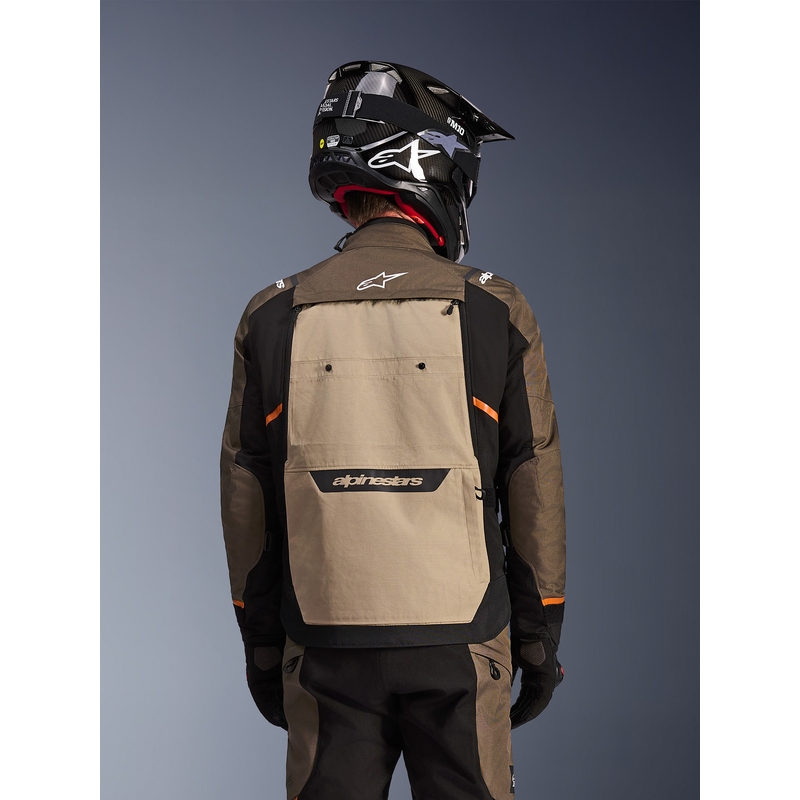 Alpinestars Cusco Drystar motorjas bruin-zwart