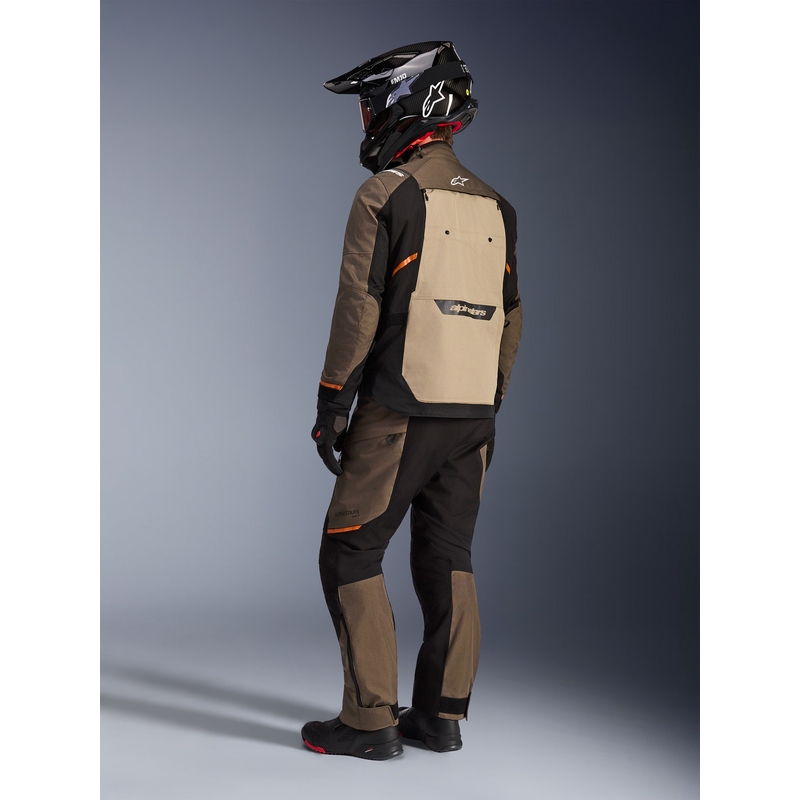 Alpinestars Cusco Drystar motorjas bruin-zwart