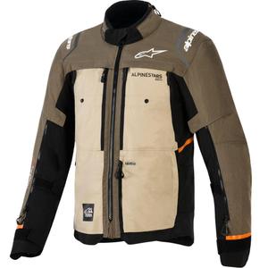 Alpinestars Cusco Drystar motorjas bruin-zwart
