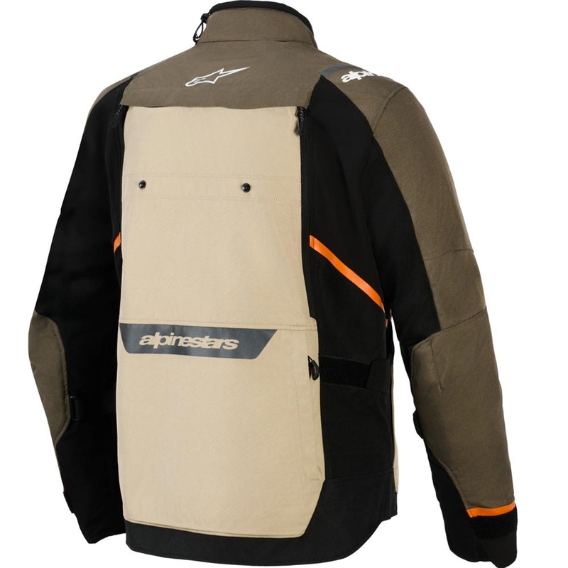 Alpinestars Cusco Drystar motorjas bruin-zwart