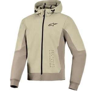 Alpinestars Radium Tech Hoodie zandbruine motortrui