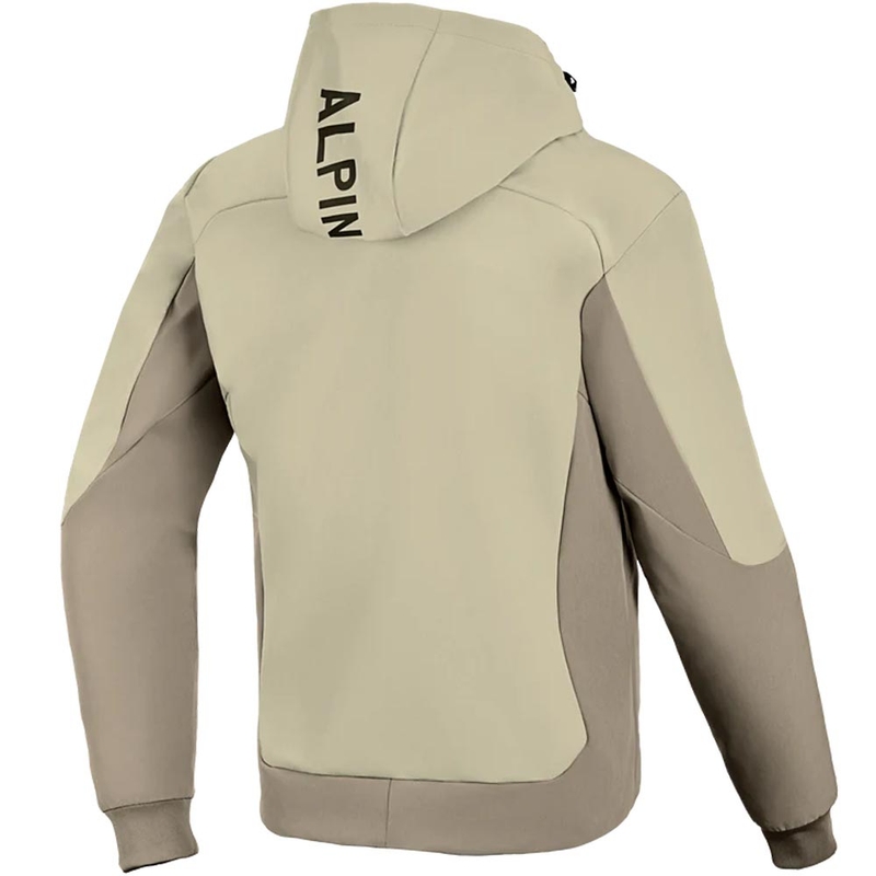Alpinestars Radium Tech Hoodie zandbruine motortrui