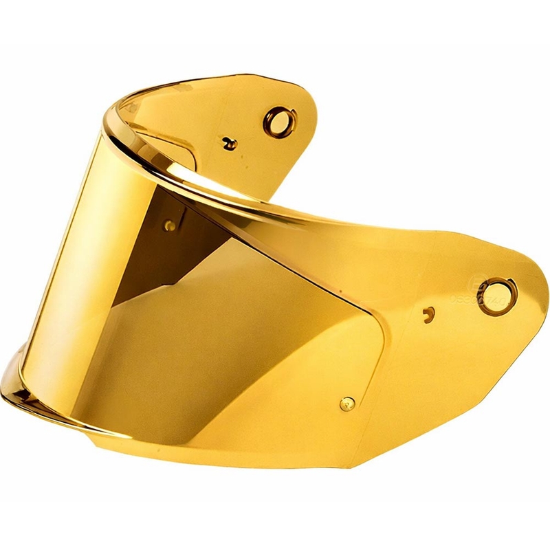 Vizier voor motorhelmen Cassida Integral GT 2.0/2.1, GTS 2.1 met voorbereiding voor Pinlock REVO spiegelgoud