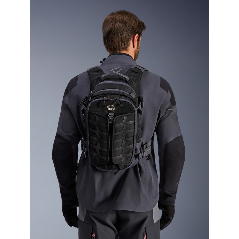 Alpinestars AT-15 motorrugzak zwart-grijs 15 l