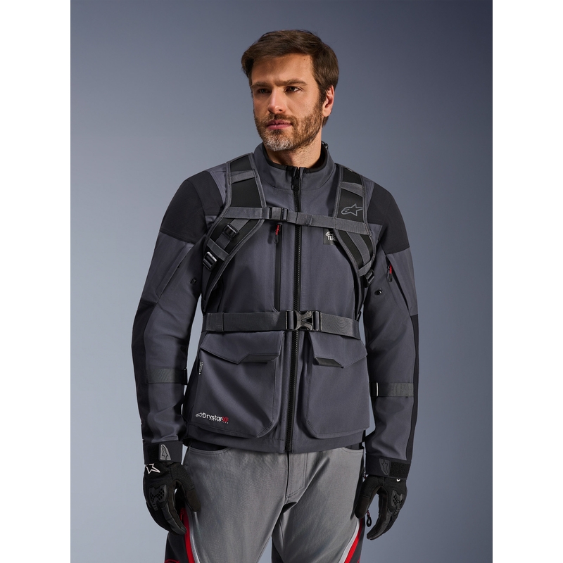 Alpinestars AT-15 motorrugzak zwart-grijs 15 l