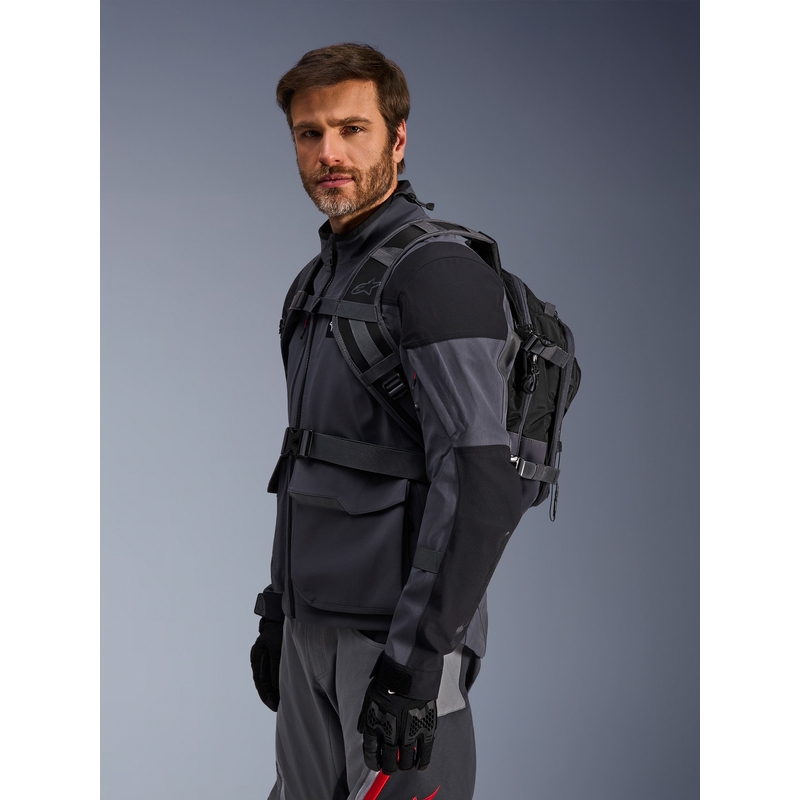 Alpinestars AT-15 motorrugzak zwart-grijs 15 l