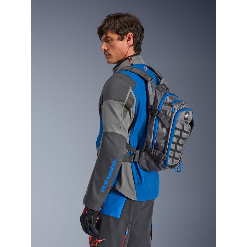Alpinestars AT-15 motorrugzak donkergrijs-grijsblauw 15 l
