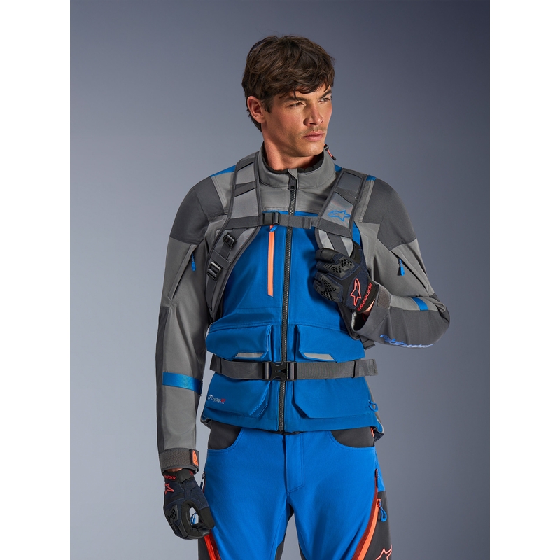 Alpinestars AT-15 motorrugzak donkergrijs-grijsblauw 15 l