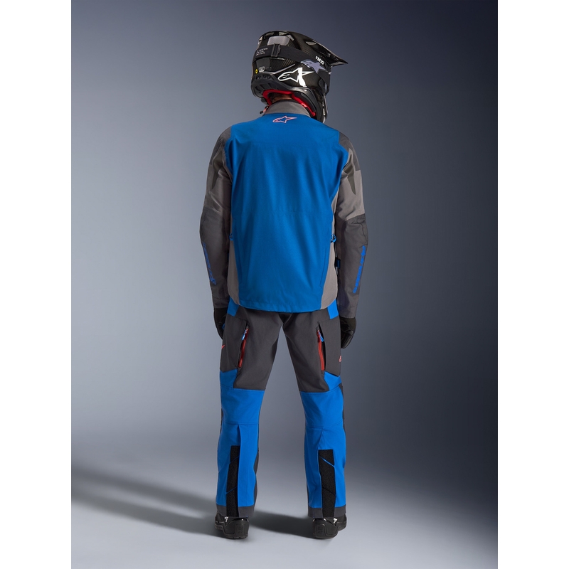 Alpinestars Maxdura Drystar XF motorjas blauw-donkergrijs