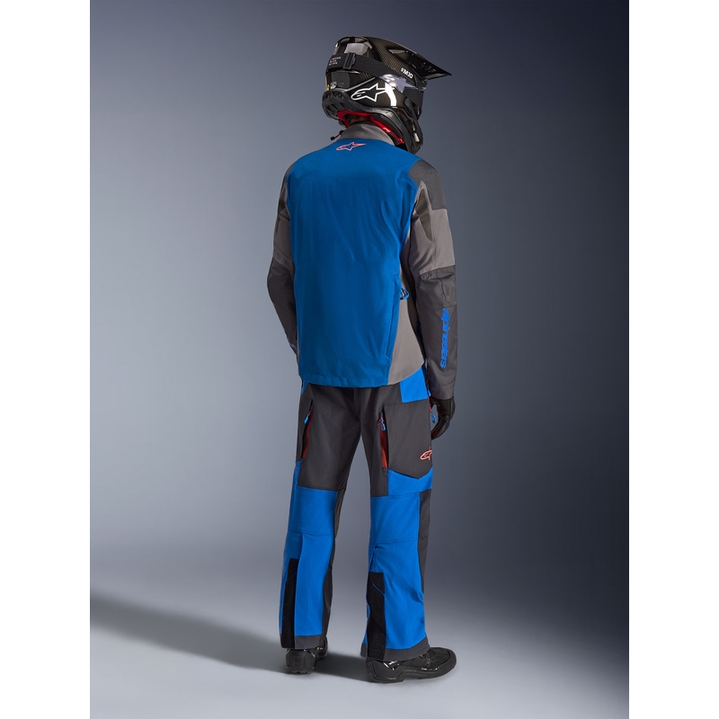 Alpinestars Maxdura Drystar XF motorjas blauw-donkergrijs