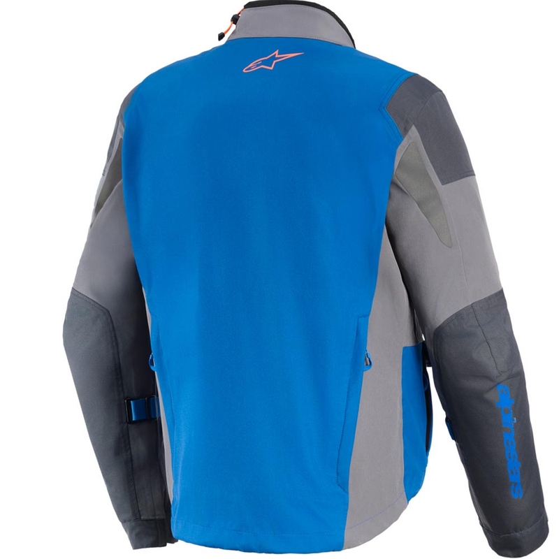Alpinestars Maxdura Drystar XF motorjas blauw-donkergrijs